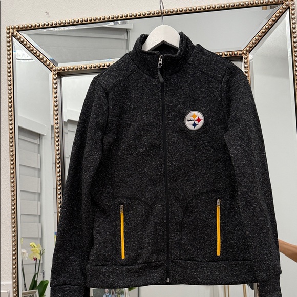 NFL Jackets & Blazers - NFL Charcoal Jacket with Yellow Accents
